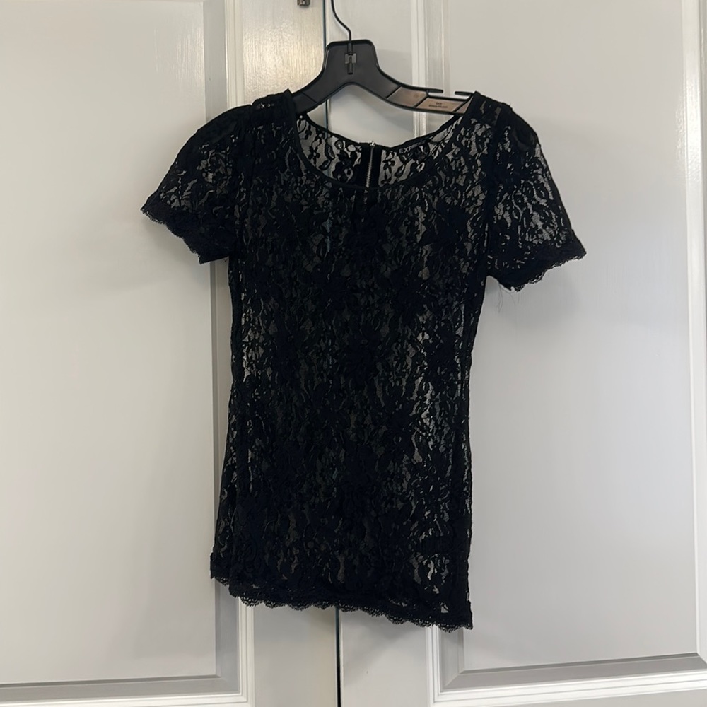 Express lace top XS great condition!